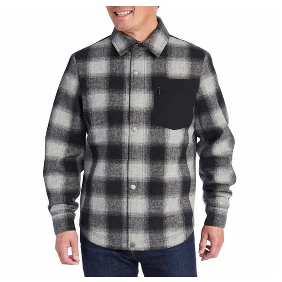 Pendleton Jackets & Coats Pendleton Mens Wool Blend Jacket Gray Poshmark